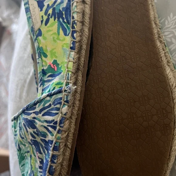 Lilly Pulitzer Espadrilles 8 shoes flats sneakers - Picture 4 of 4